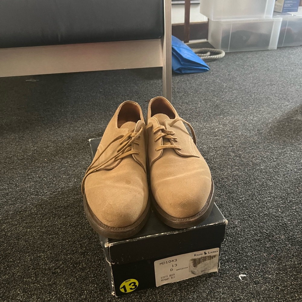 Polo oxford dress shoes